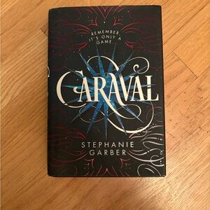 Caraval by - Black and Blue Hardcover